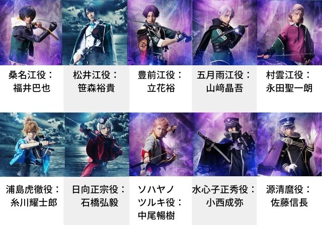 真剣乱舞祭22 出演刀剣男士とキャスト一覧 公演日程と会場 モノログ